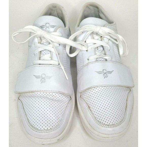 Creative Recreation Men's Sz 13 Cesario Lo White/Silver Leather Shoes CR4LOC - Picture 2 of 9